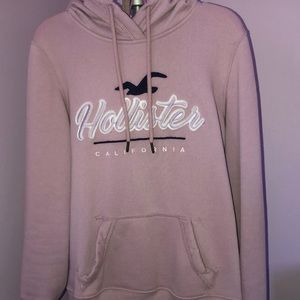 Hollister logo hoodie